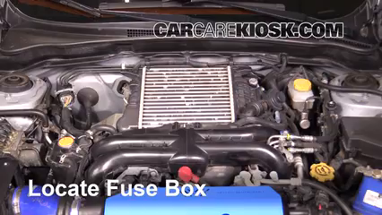 2013 Subaru Impreza WRX 2.5L 4 Cyl. Turbo Wagon Fuse (Engine) Replace
